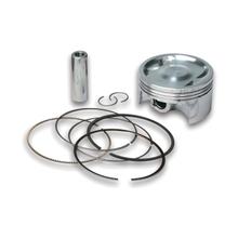 Malossi piston Ø 75.5 mm A, piston pin Ø 16 mm, 3 semi-trapezoidal piston rings for Piaggio Quasar 300 LC 4T