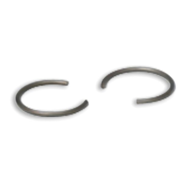 Anillos de pistón trapezoidales Malossi Diámetro 45,5 x 1,5 mm, paquete de 2 para MBK 51/Peugeot 103