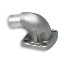 Malossi exhaust pipe Ø 15x19mm aluminium, angled for MBK 51