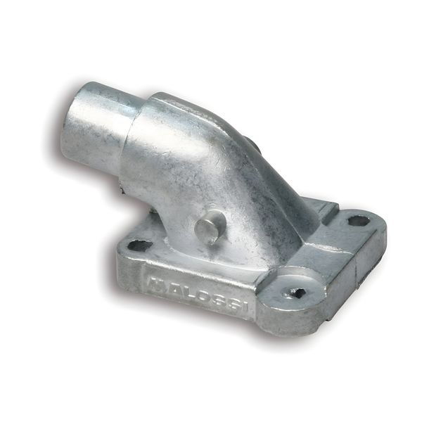 Malossi exhaust pipe Ø 15x19mm aluminium, angled for Peugeot 103 MVL