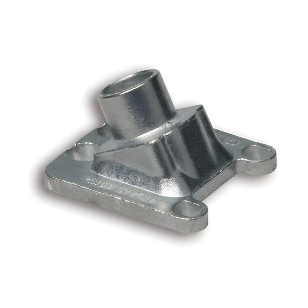 Tubo de escape Malossi Ø 15x19mm aluminio, en ángulo para Peugeot 103 RCX/SPX