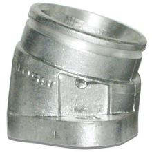 Krümmer Malossi Ø 34x45mm, schräg, hinten