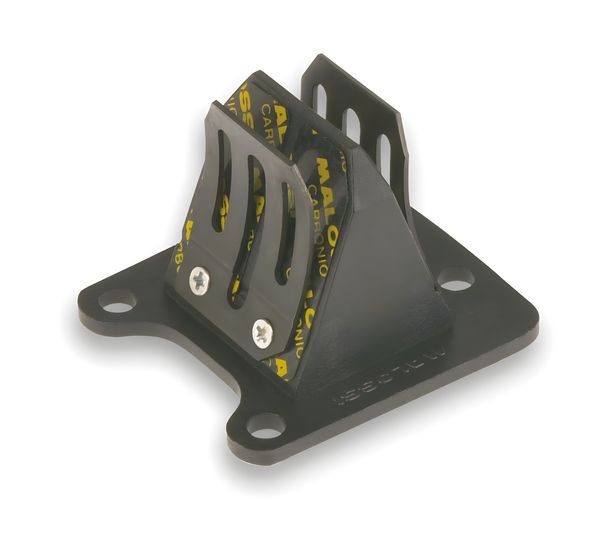Bloque de diafragma de gran tamaño Malossi VL7 carbonita espesor 0.30 mm