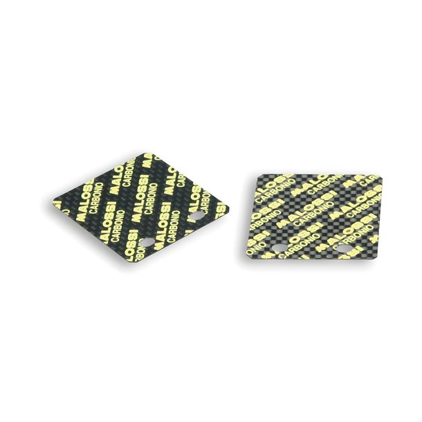 Membranplättchen Malossi Kohlenstoff 0,30mm, 90° MHR, 2 Stück