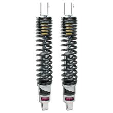 Amortecedores Malossi Twins, traseiro, distância entre eixos 345mm, 2 unidades para Yamaha X-Max / Majesty 125-250