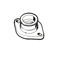 Malossi zuigrubberaansluiting Ø 25 mm, wielbasis 50,8 mm voor PHBL 23-24-25 mm B