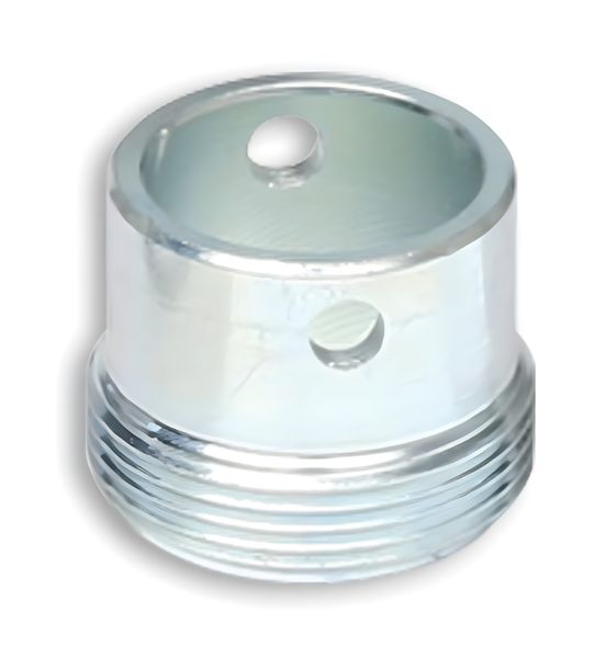Connettore Malossi diametro esterno 22,3 mm, diametro interno 18 mm, M30 x 1,5 mm per impianto di scarico Piaggio