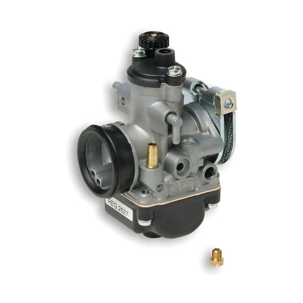 Carburatore Malossi PHBG 19 AS con tubo grande per scooter da 50 cc