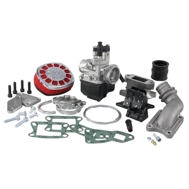 Malossi PHBL 25 B Cilindro Diaframma Ingressi 1° Serie Kit carburatore per Vespa ETS-PK/PK XL 125