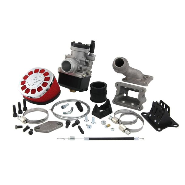 Malossi PHBL 25 B cilindermembraaninlaat carburateurset voor Vespa Special 50