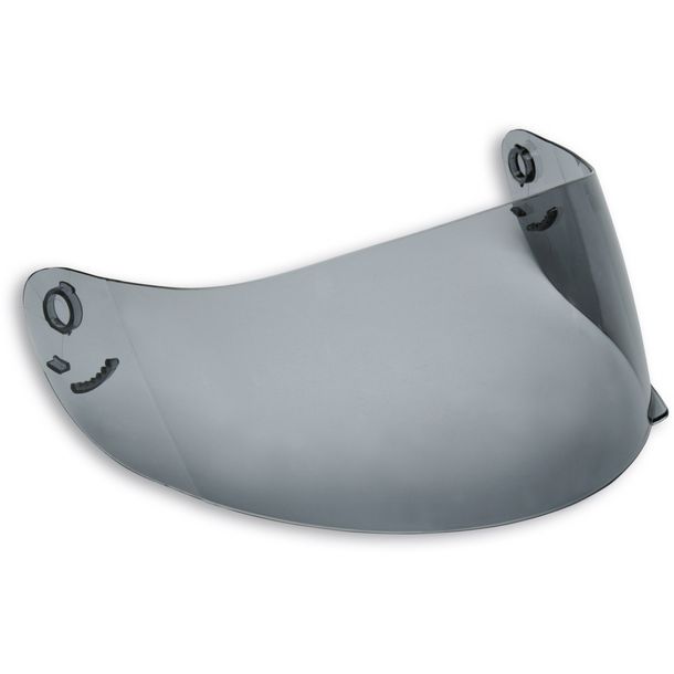 Malossi smoke grey tinted visor for full face helmet