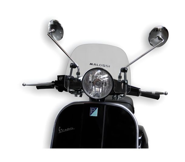 Malossi Sport Screen Clear 335x227m3mm for PX/LML 125-150