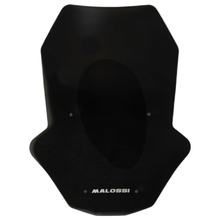 Parabrisas Malossi Protector de viento Deportivo, gris ahumado oscuro, 340x450x3mm para X-ADV 750i LC 4T E4 Año. 2017-2020