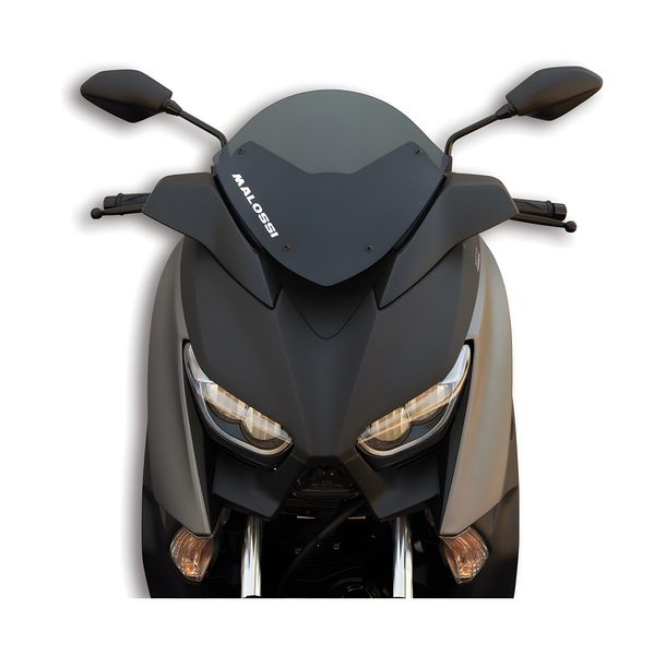 Malossi Sport Screen Windscreen, Smoke Grey Dark, 360x340x3mm for X-Maxiv 125-400 E4 year 2018-