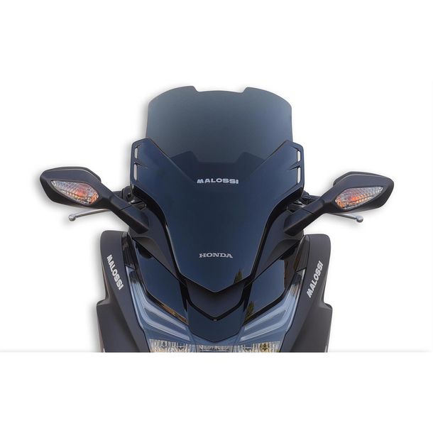 Paravento Malossi Sport, grigio fumo scuro, 370x370x3mm per Forza 125 dal 2015 in poi