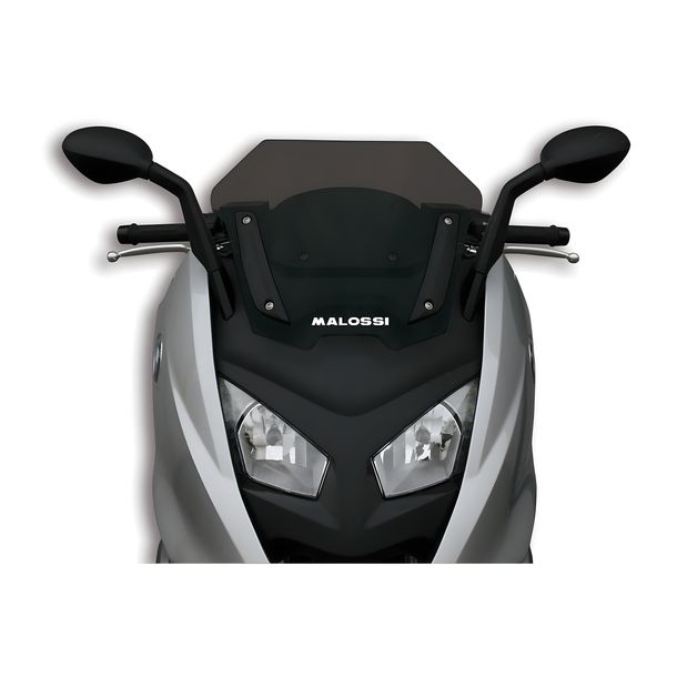 Parabrezza Malossi Sport grigio fumo scuro 410 x 400 x 3 mm per BMW C Sport 600-650