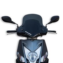 Windschild Malossi Sport Screen, rauchgrau dunkel, 460x350x3mm für Agility R16+ 50-200 E4 Bj. 2017-