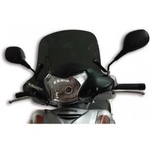 Štít Malossi Sport, kouřově šedý tmavý, 466x357x3mm pro SH 300i RV 2007-10