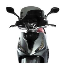 Windschild Malossi Sport Screen, rauchgrau dunkel, 495x315x3mm für People S 300 E4 Bj. 2018-