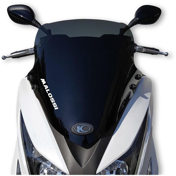 Windschild Malossi Sport Screen, rauchgrau dunkel, 500x470x3mm für X-Town 125-300 E4 Bj. 2016-