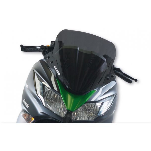Windschild Malossi Sport Screen, rauchgrau dunkel, 520x460x3mm für J300i ABS Bj. 2014-