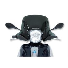 Pare-brise Malossi Sport, fumé foncé, 540x370x3mm pour Piaggio Medley Année de construction 2016