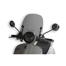 Štít Windshield Malossi Sport, kouřově šedý světlý, 500x330x3mm pro GTS 125-300