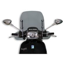 Windschild Malossi Sport Screen, rauchgrau hell, 540x400x3mm für Sprint 50-150