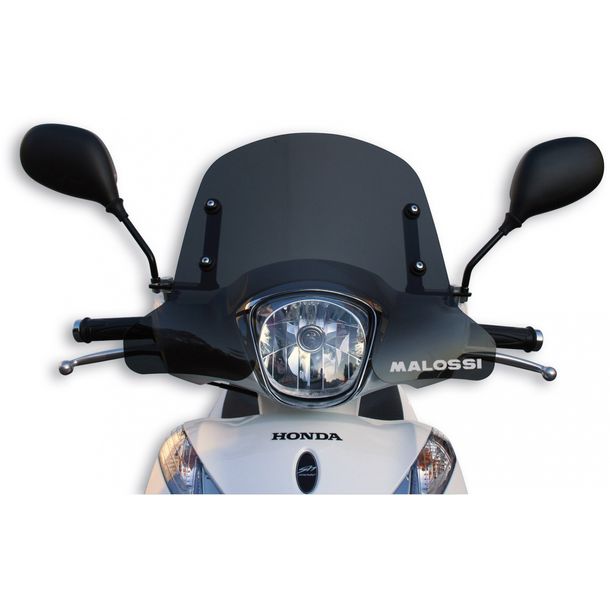Malossi Sport Windscreen 480x340x3mm Smoke Grey/Tinted for SH 125i Mode LC 4T 2013-
