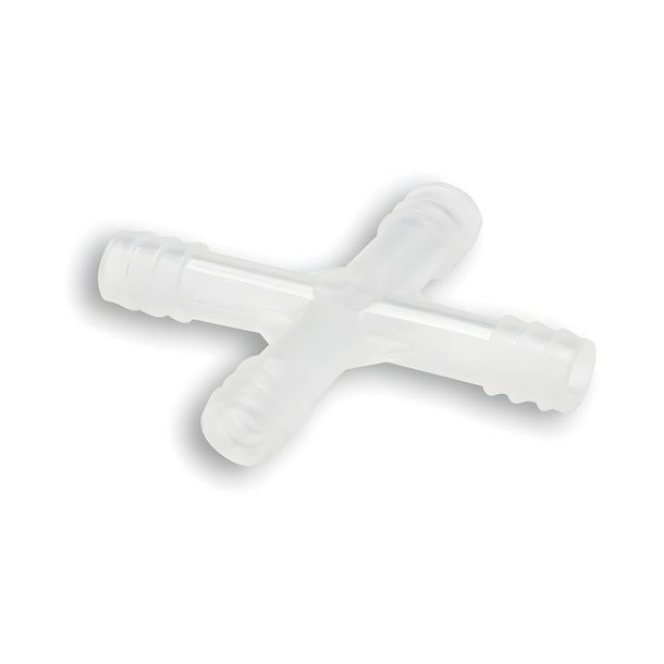 X-Verbinder Benzinschlauch Malossi Verbindung für Benzinpumpe Ø 8mm, X-Stück