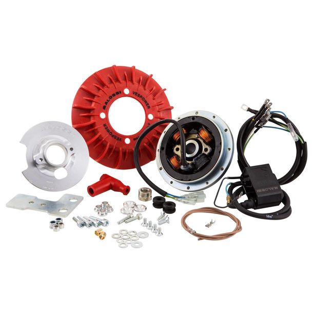 Malossi VesPower ignition unit, cone diameter 20 mm, flywheel 1.2 kg