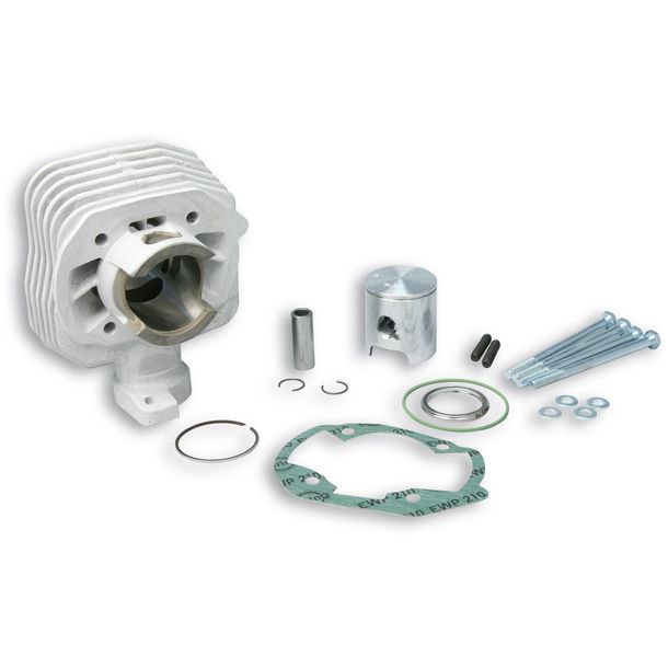 Cilindro Malossi diametro 40 mm in alluminio AC MHR replica per Peugeot sdraiato, Peugeot Speedfight 3 AC Vivacity 4 Kisbee Streetzone RS Ludix 2 One Citystar