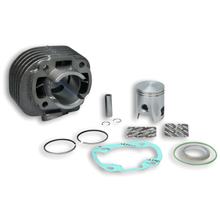 Cilindro Malossi 50ccm Ferro Fundido Cinzento AC para Minarelli horizontal, Malaguti F12 Phantom AC, Yamaha Neos Aprilia SR WWW Jog R PGO Big Max Adly Air Tech MBK Ovetto