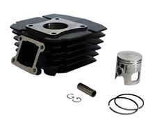 Cilindro Malossi 70ccm Alumínio AC para Honda MTX SH II 2T, Honda MTX 50 ccm