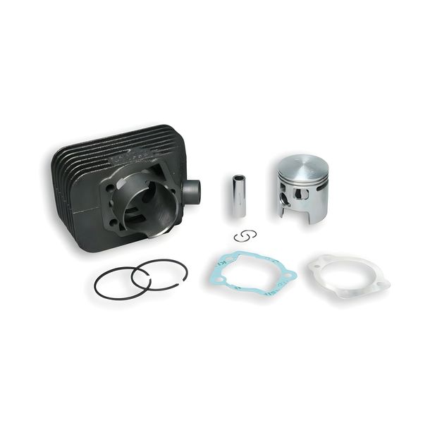 Zylinder Malossi 70ccm Grauguß Ø 12mm für Piaggio Ciao, Piaggio Ciao PX M7E3T SI Bravo Typ C24 Mix P SC M7E2T Boxer A M7E1T L S M9E1T Grillo Boss 50