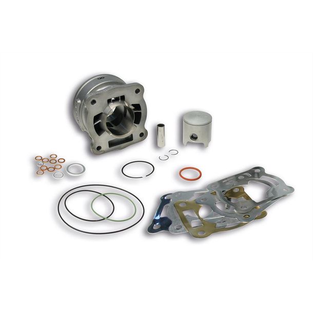 Cilindro Malossi, diametro 47,6 mm, LC in alluminio per Gilera Runner, Aprilia SR R LC Street Piaggio NRG Power MC2 MC3 Racing Extreme DNA Funmaster Quartz