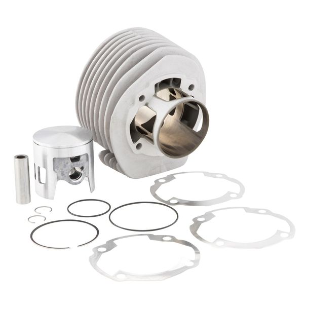 Diámetro cilindro Malossi 63 mm diámetro pasador pistón aluminio 15 mm MHR para Vespa PX 125 2T Euro 0-1