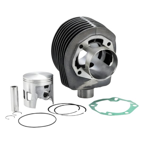 Malossi Cylinder 177ccm Grey Cast Iron for Vespa Cosa / PX 125-150, Vespa PX E Lusso P X TS, LML Star Cosa Sprint MY Veloce Super T5 Classic Elest. DLX Deluxe Year 1965 - 1998
