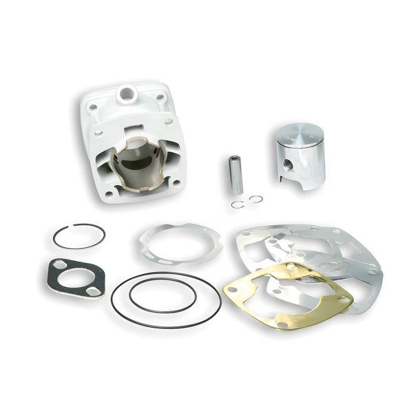 Kit Cilindro Malossi Diametro 40 mm Pistone in Alluminio Diametro 10 mm LC Mini Moto per Polini Minibike 50 ccm