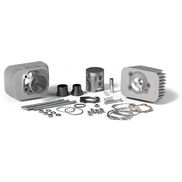 Kit Cilindro Malossi Diametro 47 mm Perno Pistone in Alluminio Diametro 10 mm Big Deps Piaggio Ciao, Piaggio Ciao PX M7E3T Typ C24 Mix P SC M7E2T A M7E1T
