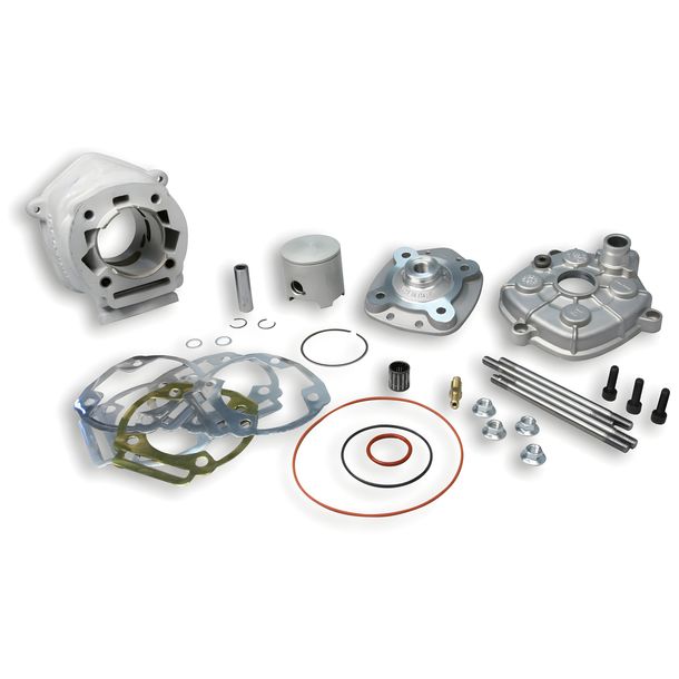 Kit Cilindro Malossi Diametro 50 mm Perno in Alluminio Diametro 12 mm MHR Team Replica LC per Derbi/Piaggio D50B0, Aprilia SX, Derbi Senda SM DRD X-Treme Anno 2016