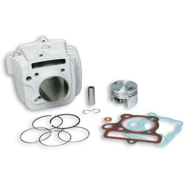 Kit Cilindro Malossi Diametro 53 mm Alluminio, Diametro perno pistone 13 mm per Pit Bike 110 4T, Lifan Pit Bike 110 ccm