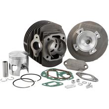 Sada válce Malossi 136ccm šedá litina Ø 15mm pro Vespa ET3 / ETS / PK 125 2T, Vespa PX PK, Classic N Special V5B1T XL XL2 V automatická startování elektrickým startérem V5A3T Primavera ročník výroby 1965 - 1998