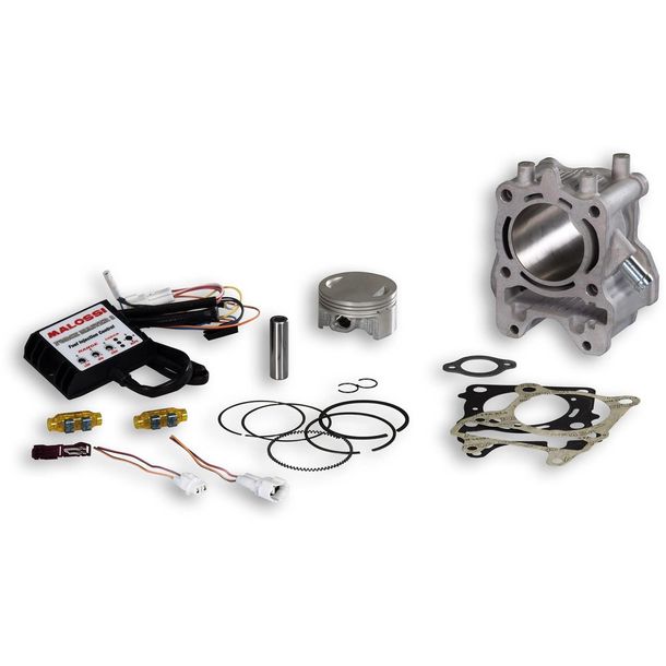 Kit cilindro Malossi, diametro 61 mm, pistone in alluminio, diametro 13 mm, 170 cc, I-TECH LC per Honda SH125i anno 2013- 4T
