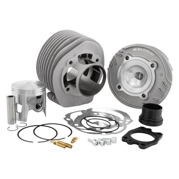 Kit de cilindros Malossi Diámetro 63 mm Aluminio CVF2 Pistón Diámetro 15 mm MHR Sport para Piaggio Ciao PX M7E3T Typ C24 Mix P SC M7E2T A M7E1T S L
