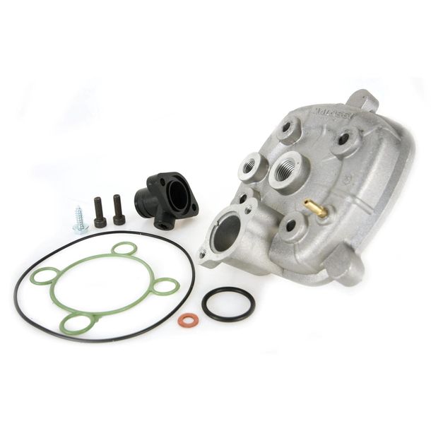 Culata Malossi 70 cc Diámetro 47,6 mm Aluminio LC HTSR MHR para Piaggio/Gilera