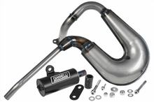 Auspuff Giannelli Vintage Schwarz Aluminium für LML Star 200 4T