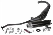 Impianto di scarico Giannelli Strada omologato, in carbonio per MBK X-Power / Yamaha TZR
