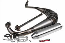Impianto di scarico Giannelli Strada omologato, in alluminio per Aprilia RS 50 06- / Derbi GPR 50 04-08