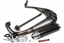 Impianto di scarico Giannelli Strada omologato, carbonio per Aprilia RS 50 06- / Derbi GPR 50 04-08